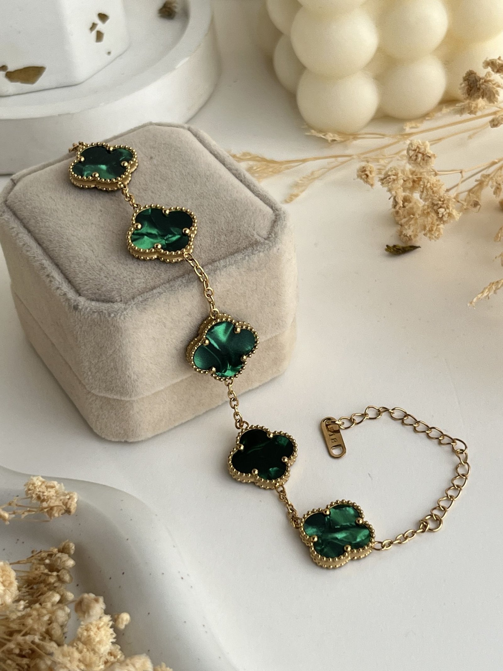 Chromera Clover Chain Bracelet