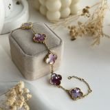 Chromera Clover Chain Bracelet