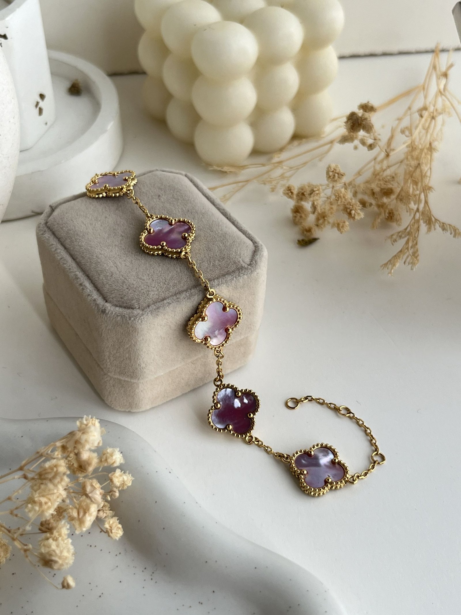 Chromera Clover Chain Bracelet