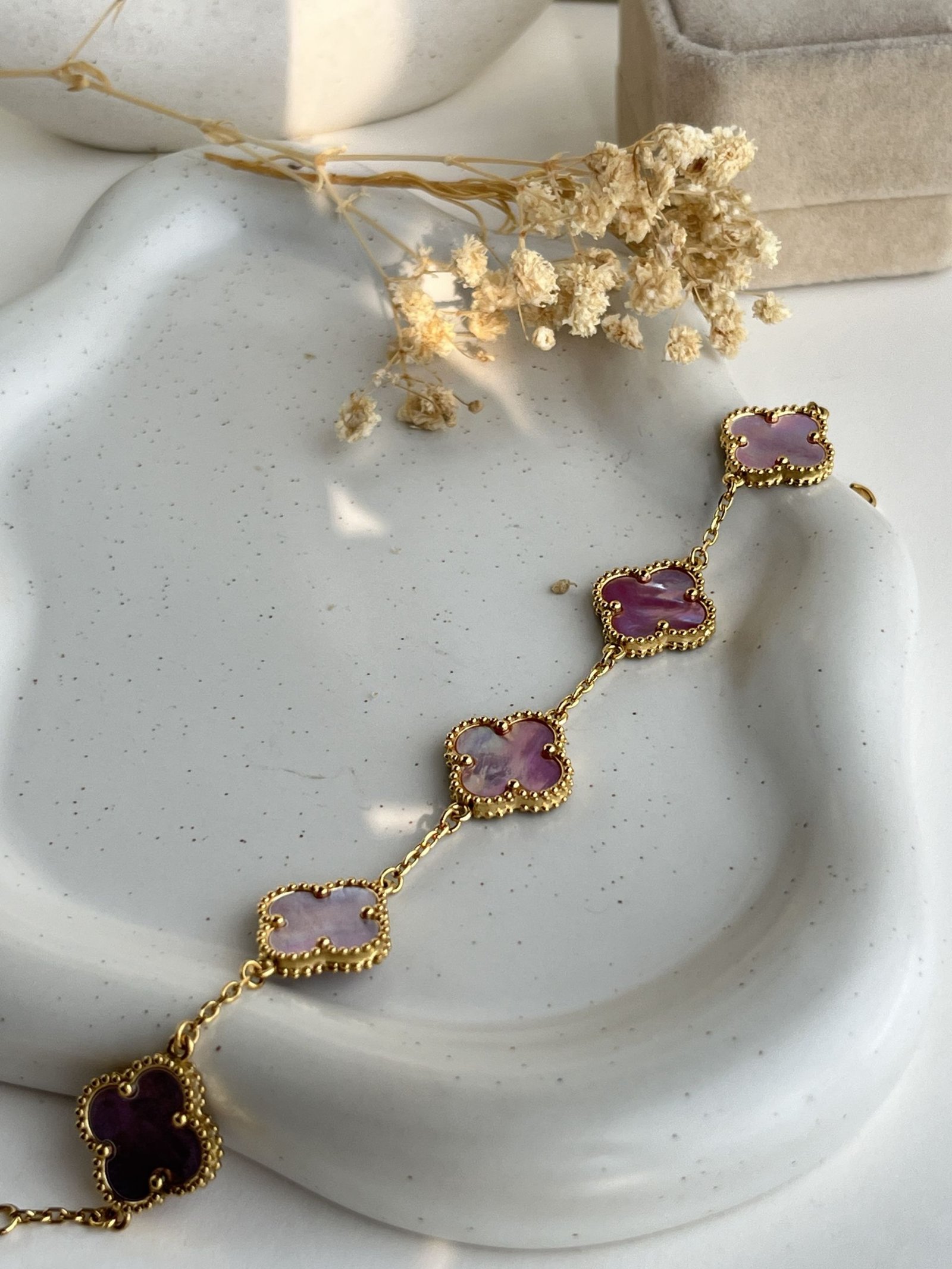 Chromera Clover Chain Bracelet