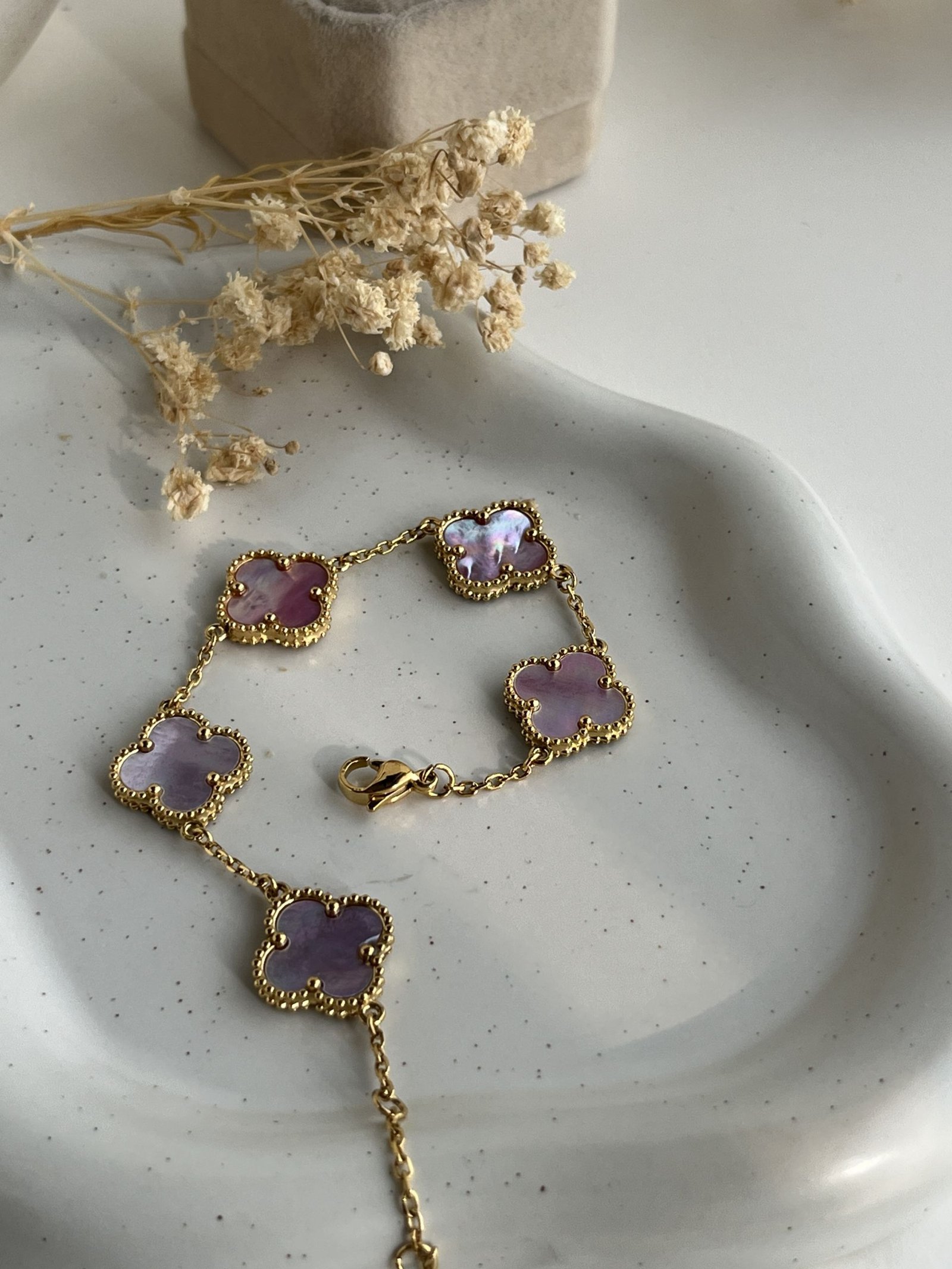 Chromera Clover Chain Bracelet