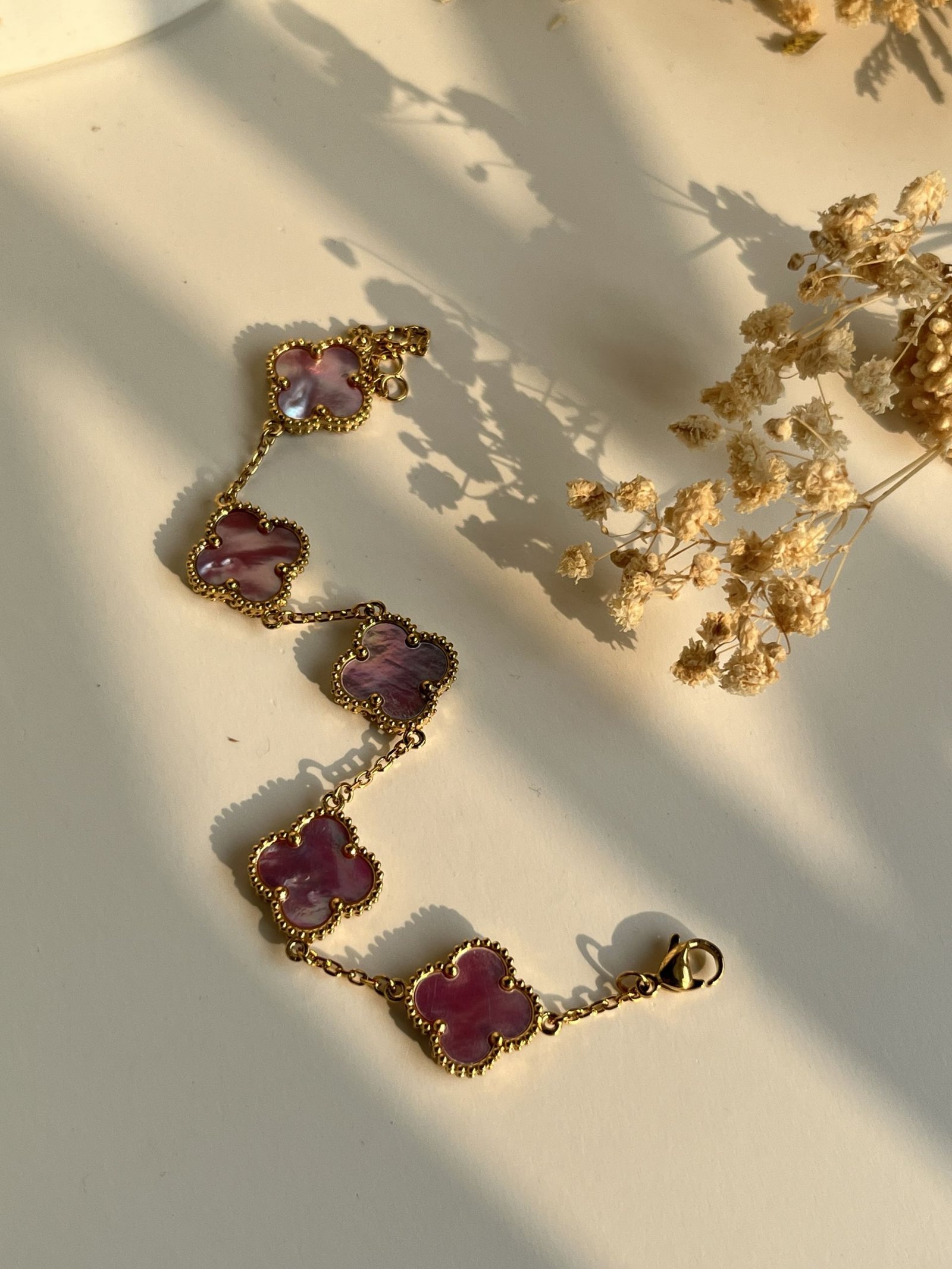 Chromera Clover Chain Bracelet