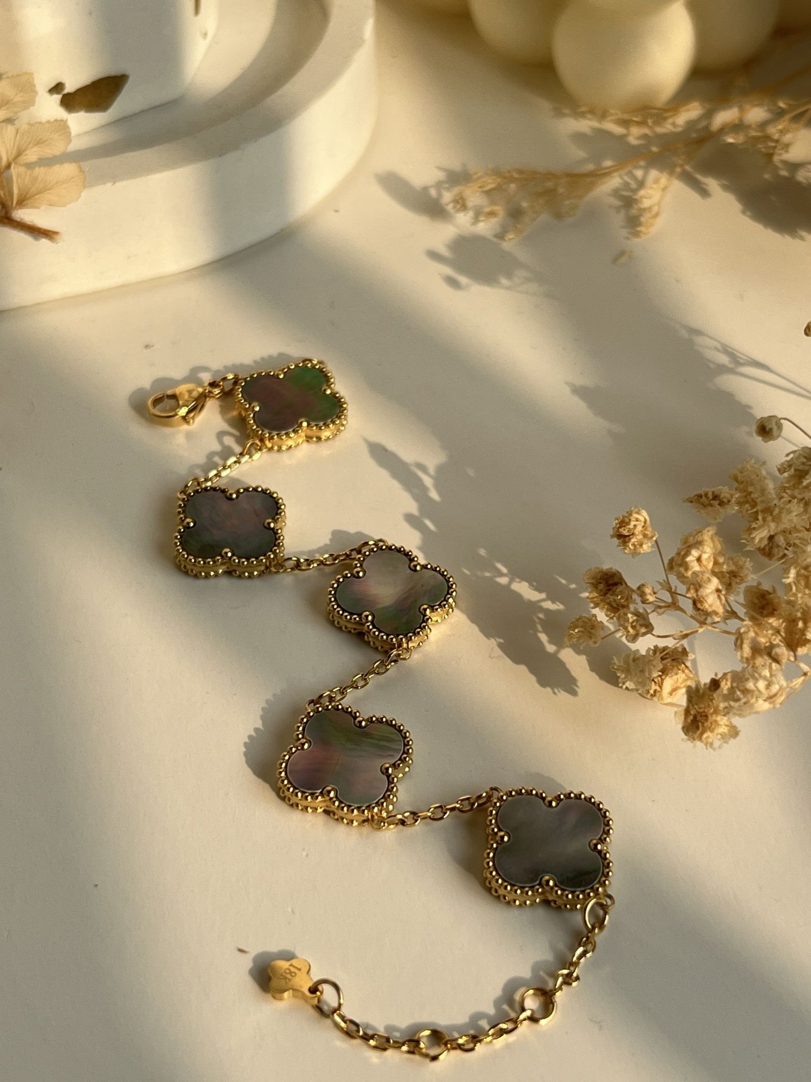 Chromera Clover Chain Bracelet