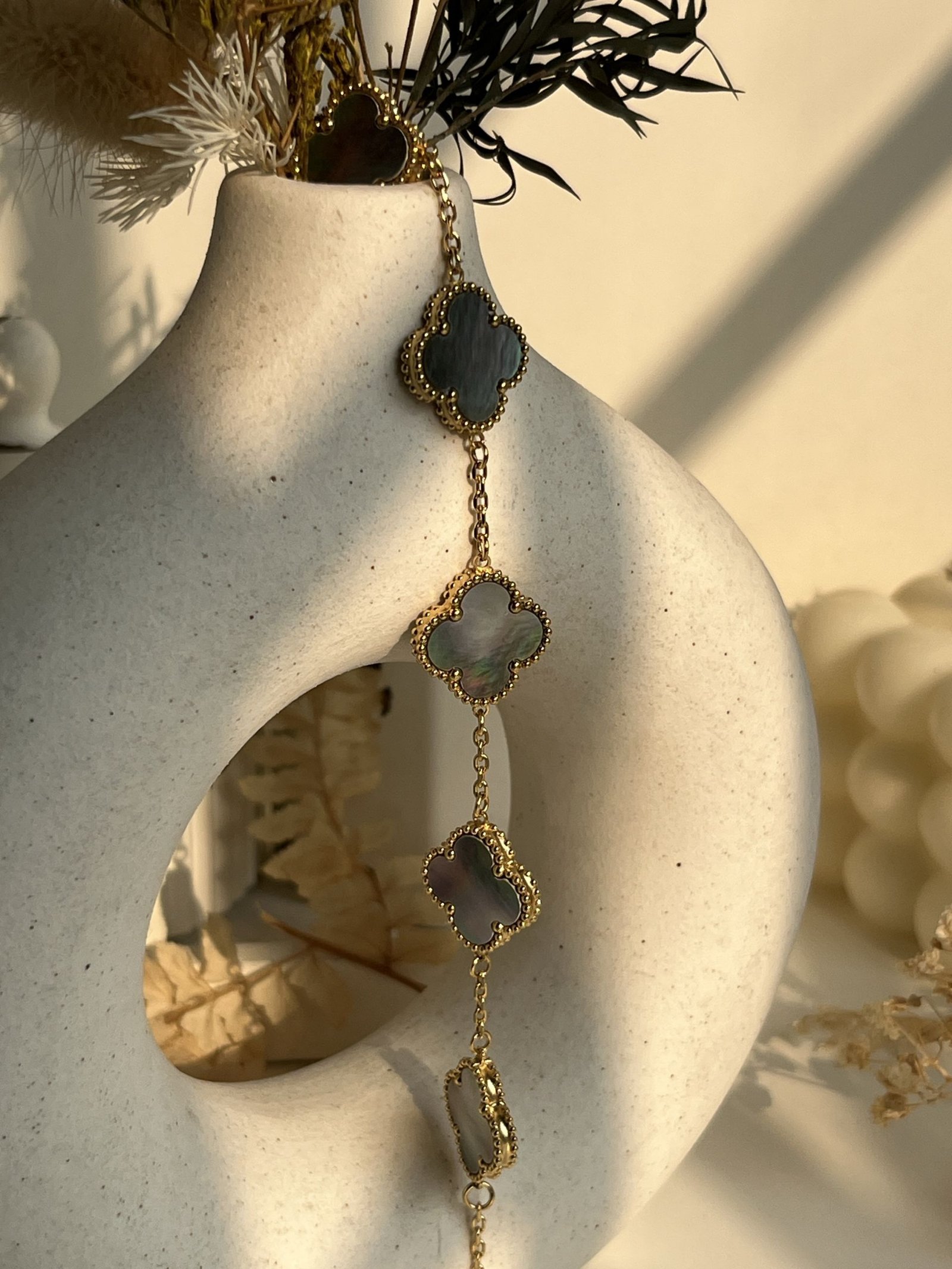 Chromera Clover Chain Bracelet