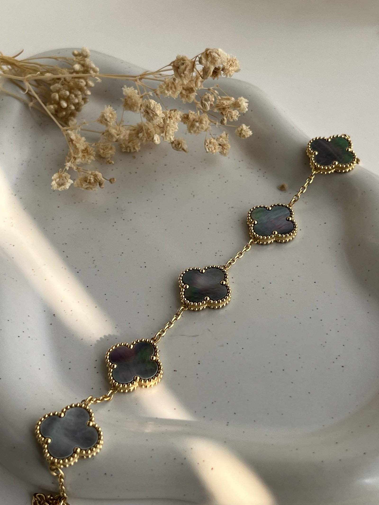 Chromera Clover Chain Bracelet