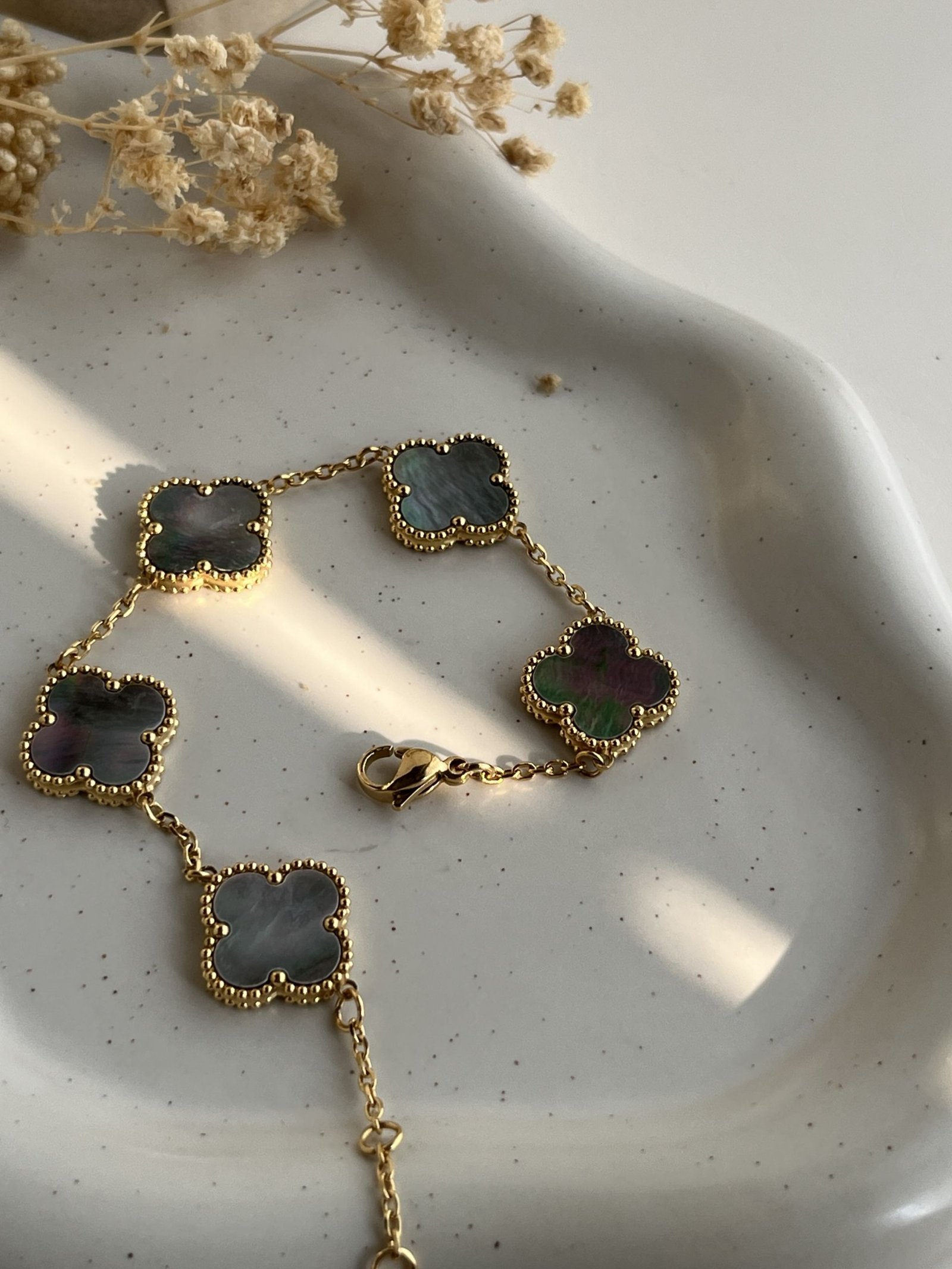 Chromera Clover Chain Bracelet