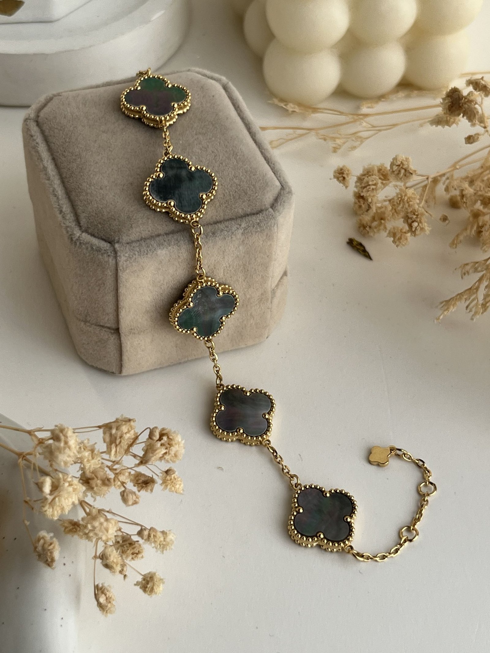 Chromera Clover Chain Bracelet