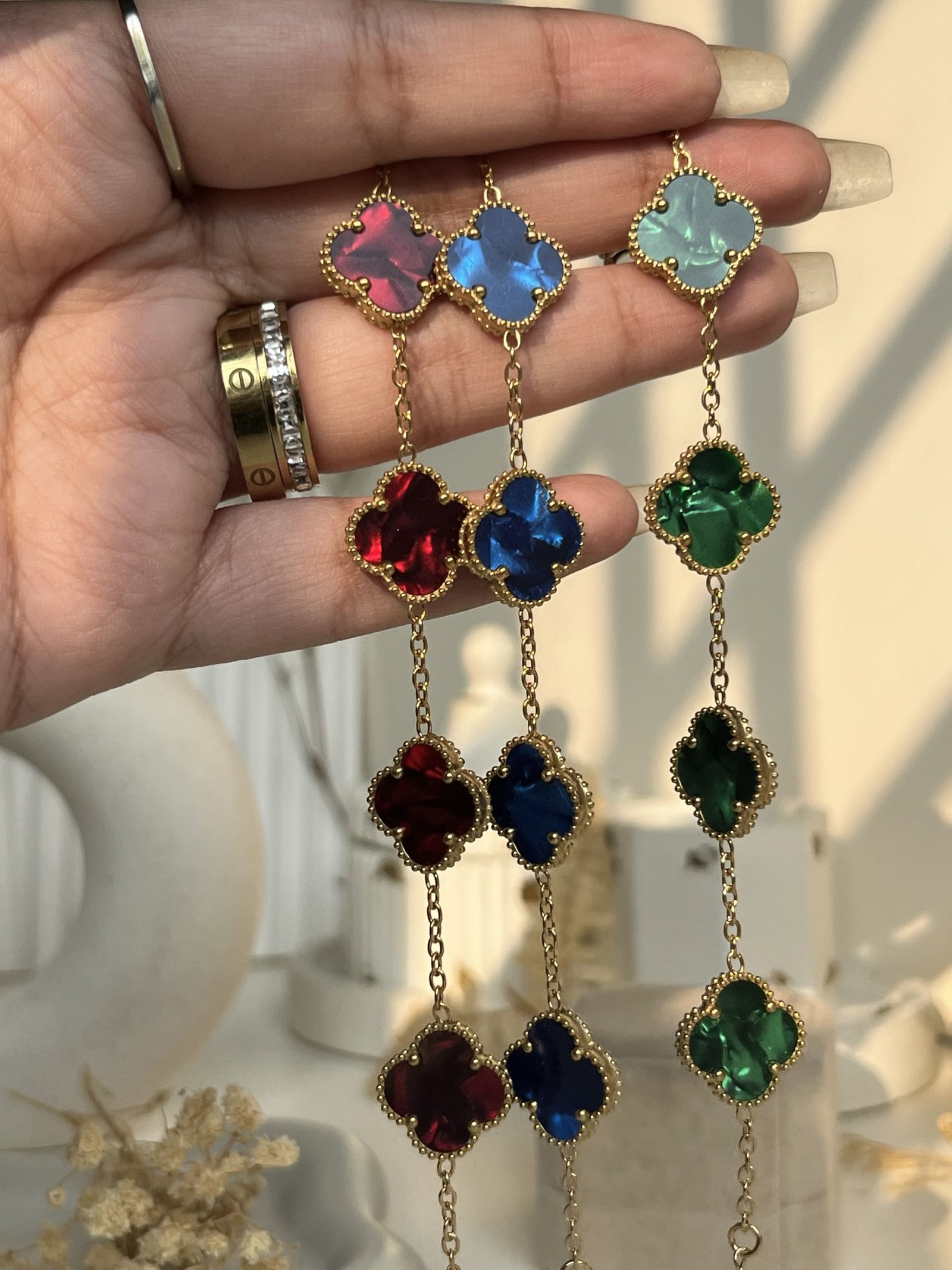 Chromera Clover Chain Bracelet