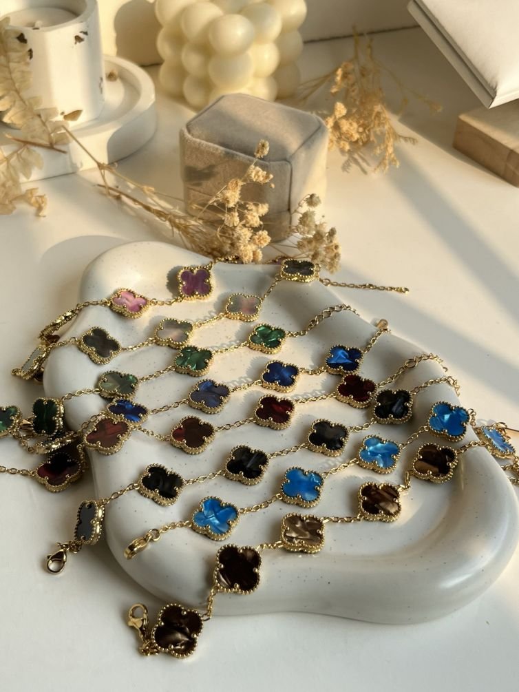 Chromera Clover Chain Bracelet