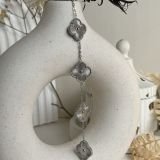 Solara Radiant Clover Chain Bracelet