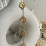 Solara Radiant Clover Chain Bracelet