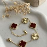 Lunara Luxe Clover Chain Bracelet