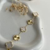 Lunara Luxe Clover Chain Bracelet