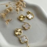 Lunara Luxe Clover Chain Bracelet