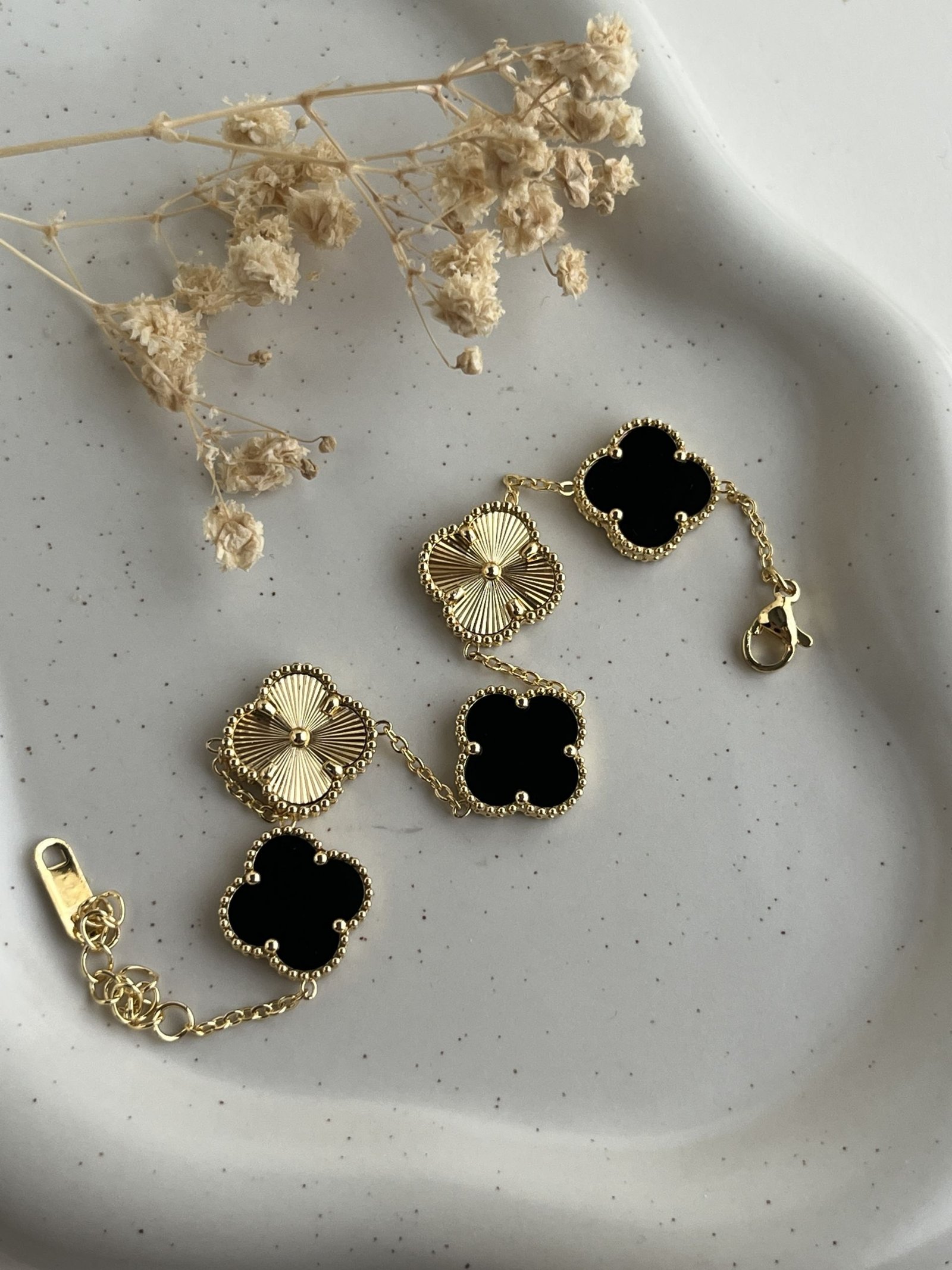 Lunara Luxe Clover Chain Bracelet