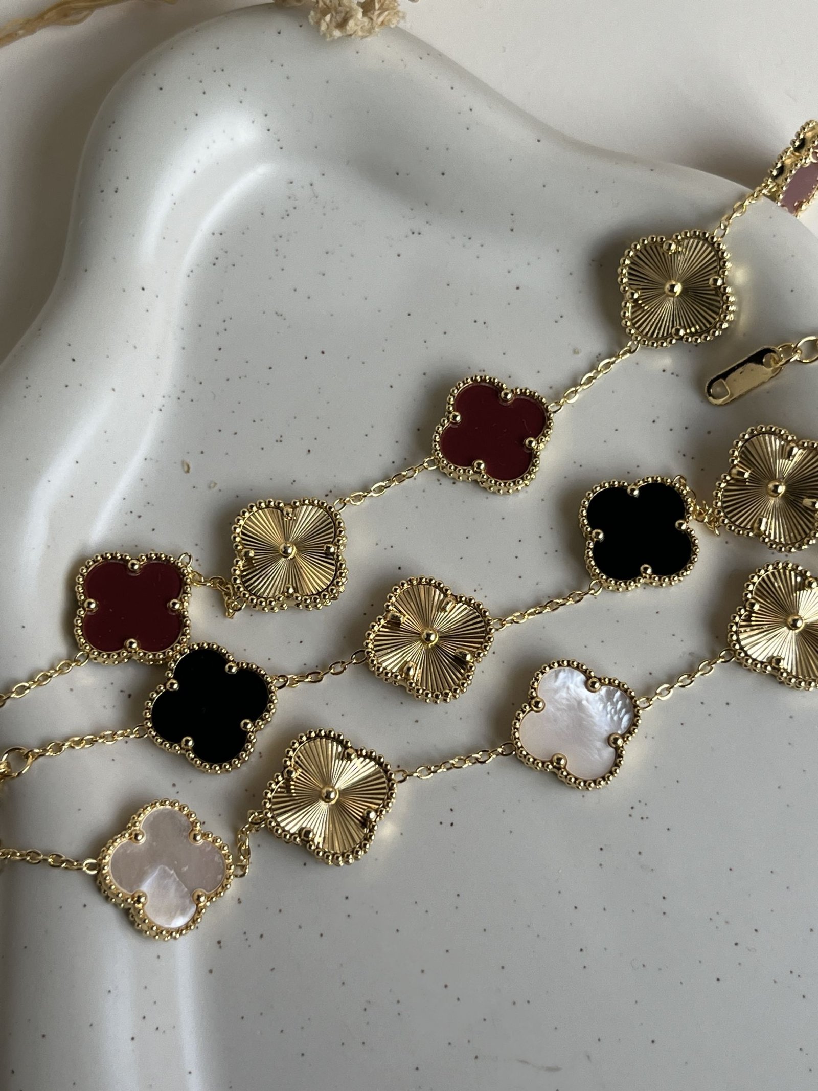 Lunara Luxe Clover Chain Bracelet