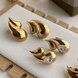 Aelora Twin Dew Stud Earrings