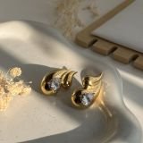 Aelora Twin Dew Stud Earrings