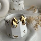 Aelora Twin Dew Stud Earrings