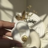 Aurex Medusa Crest Stud Earrings