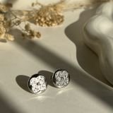 Clovéra Pavé Stud Earrings