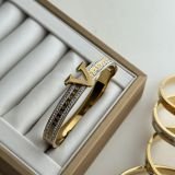 Monogram V Crystal Cuff