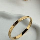 Monogram Texture Cuff