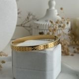 Monogram Texture Cuff