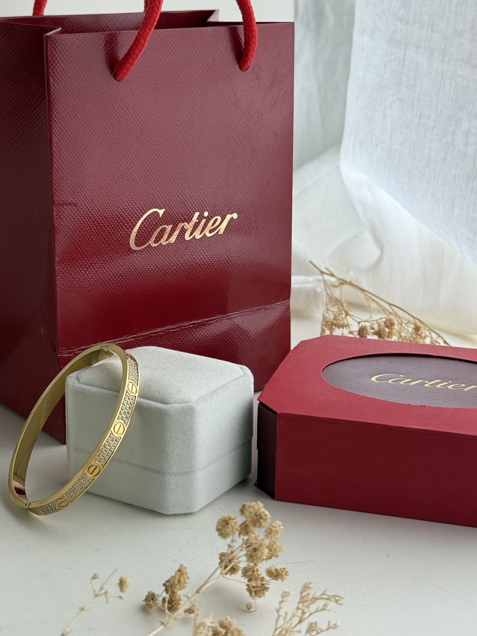 Aurelia Trinity Pavé Bangle