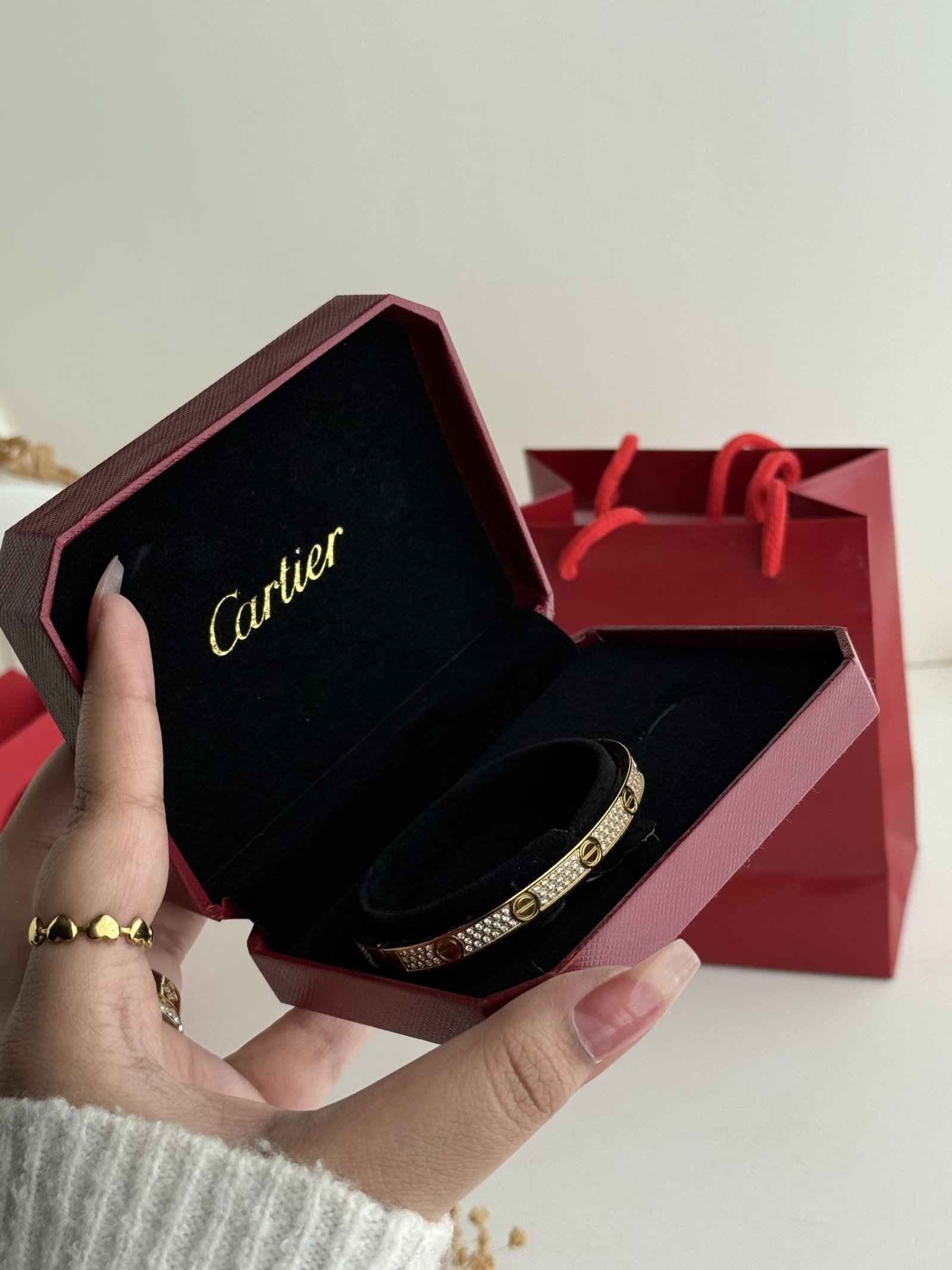 Aurelia Trinity Pavé Bangle