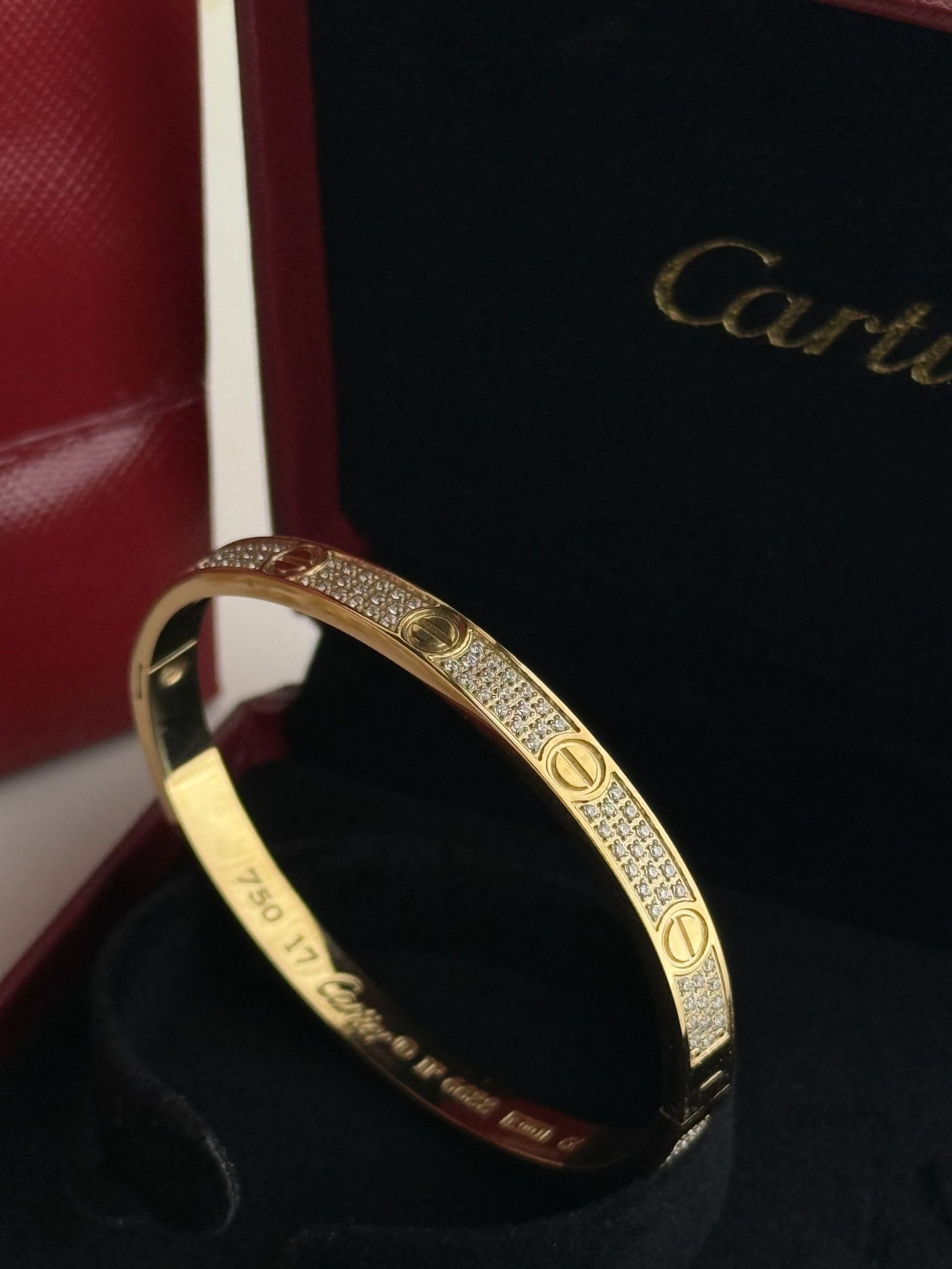 Aurelia Trinity Pavé Bangle