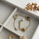 Aurelia Shell Chain Bracelet