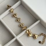 Amora Heart Link Bracelet