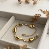 Aurora Crystal Drop Bracelet