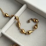 Aurelia Drop Link Bracelet