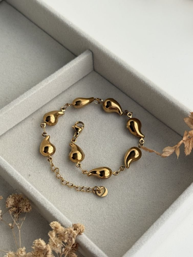 Aurelia Drop Link Bracelet