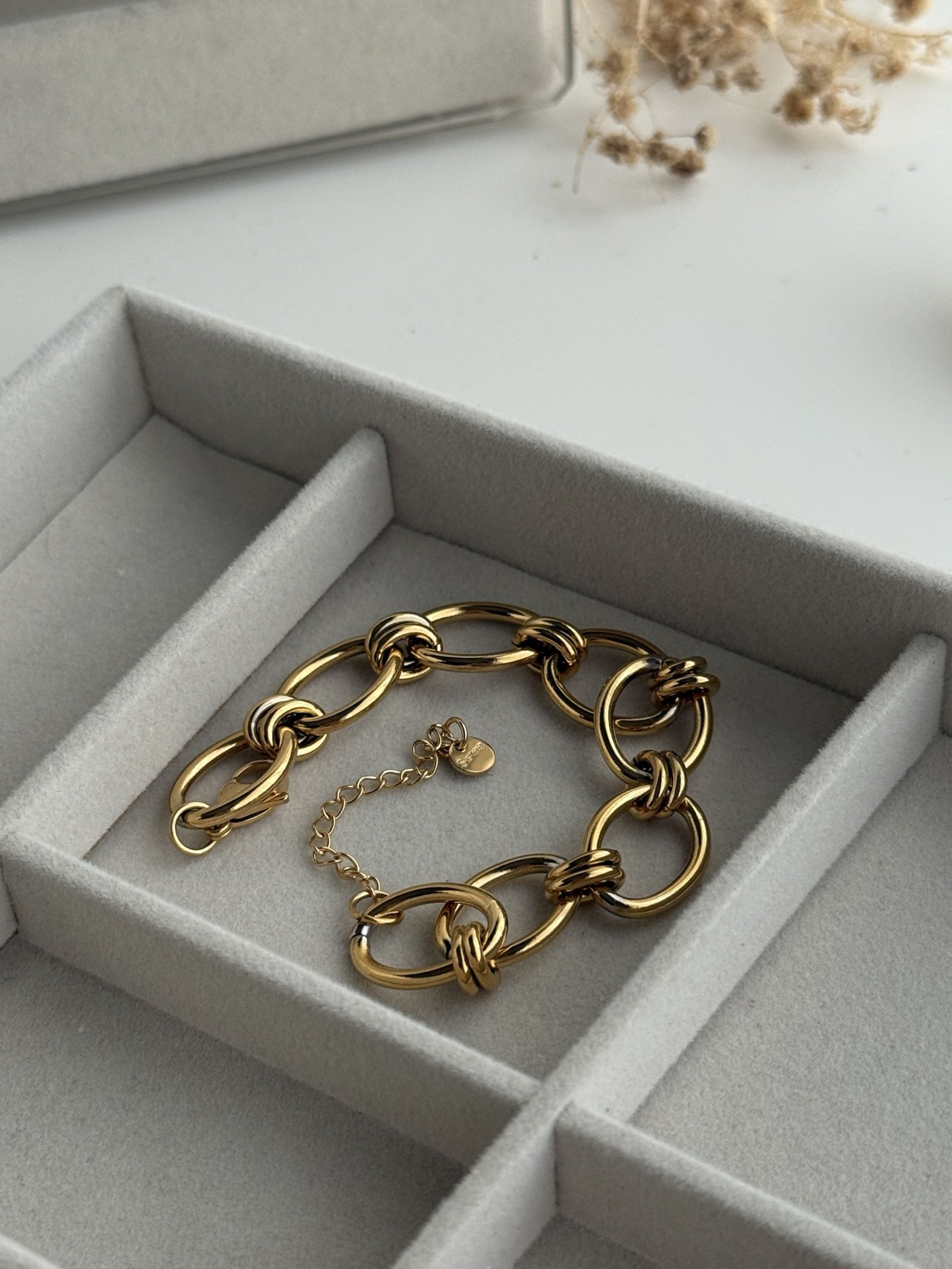 Aurelia Oval Link Statement Bracelet