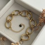Aurelia Oval Link Statement Bracelet