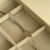 CZ Tennis Chain Bracelet