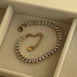 CZ Tennis Chain Bracelet