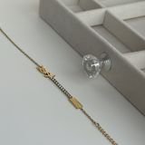 Cassandre Crystal Chain Bracelet