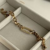 Celeste Pavé Link Bracelet