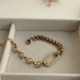 Celeste Pavé Link Bracelet