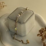 GeoCube Crystal Chain Bracelet