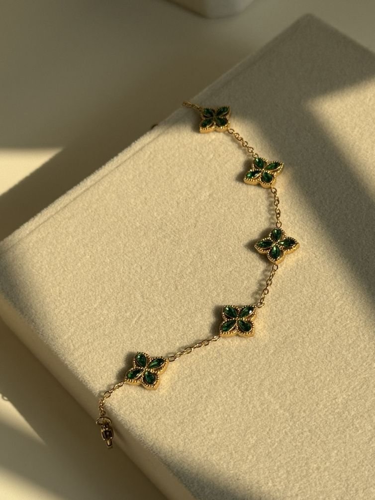 Alhambra Full Clover Motif Bracelet