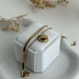 Amora Heart Layered Chain Bracelet