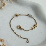 Cassara Heart Emblem Chain Bracelet