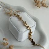 Cassandre Signature Multi-Charm Chain Bracelet