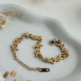 Cassandre Signature Multi-Charm Chain Bracelet