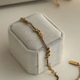 Aurelia Script Link Chain Bracelet